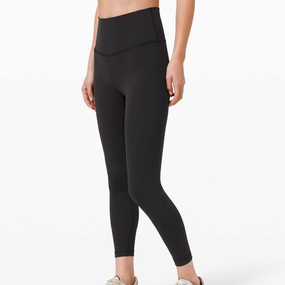 lululemon athletica Pants - Lululemon Wunder Train Black High-Rise Tight 25" Size 4